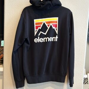 Element Men’s Black Sweatshirt Size Small. Hooded Sweatshirt. Surf/Skate Brand